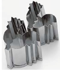 SA 18-8業務用 抜型 にわとり 小【抜き型】【飾り型】【焼き型】【型抜き　野菜】【業務用】