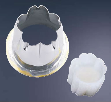 18-8穴クリ芯抜型 外仕上げ用 桜 45mm用【抜き型】【飾り型】【焼き型】【型抜き　野菜】【業務用】