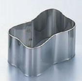 18-10ケーキリング 波長方型 3147-07 【ケーキリング・セルクルリング】【製菓用品 製パン用品】【製菓用型】【18-10ステンレス】【業務用】