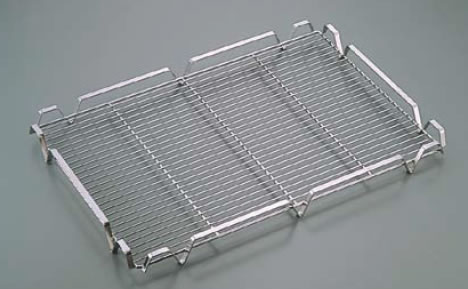 SA18-8デラックス フチ付かご 大 【かご すのこ】【製菓用品 製パン用品】【18-8ステンレス】【Ω】【バスケット】【業務用】