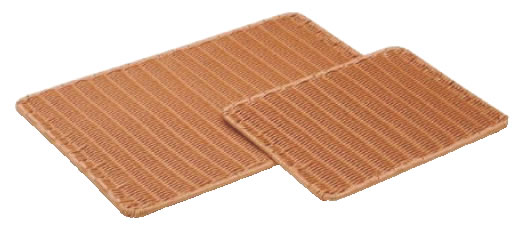 樹脂製すのこ 茶 大 91-021B 【かご すのこ】【製菓用品 製パン用品】【業務用】