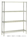 ステンレス エレクターシェルフ SBS 1520×PS2200 (5段) 【代引き不可】【業務用ラック 棚】【ERECTA】【メタルラック】【スチール棚】【業務用】(3)