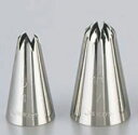 SA18-8口金 花 12切 No. 1 【口金】【デコレーション器具】【製菓用品】【18-8ステンレス】【Ω】【菓子用品】【業務用】