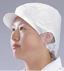 エレクト・ネット帽(20枚入) EL-402W M ホワイト【帽子 マスク 使い捨て】【厨房帽子】【食品工場】【飲食店用】【業務用】
