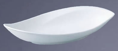 ステラート 26cm木の葉ボール 50180-3407【バイキング ビュッフェ】【バンケットウェア】【盛器 大皿】【Stellato】【業務用】(3)