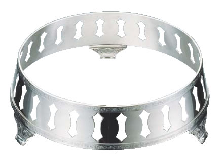 SW18-8モンテリー丸飾台 30インチ用【代引き不可】【バイキング ビュッフェ】【バンケットウェア】【皿】【18-8ステンレス】【業務用】