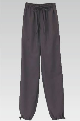 男女兼用 作務衣パンツ(消炭色) JB-2021 S【ユニフォーム】【作業着】【飲食店用】【業務用】