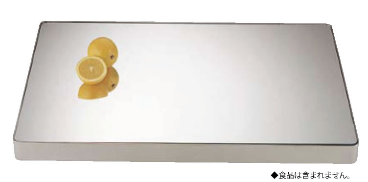 UK18-8ロイヤル角ミラープレート 30インチ (アクリル)【代引き不可】【バイキング】【ビュッフェ】【バンケットウェア】【皿】【装飾台】【18-8ステンレス】【業務用】