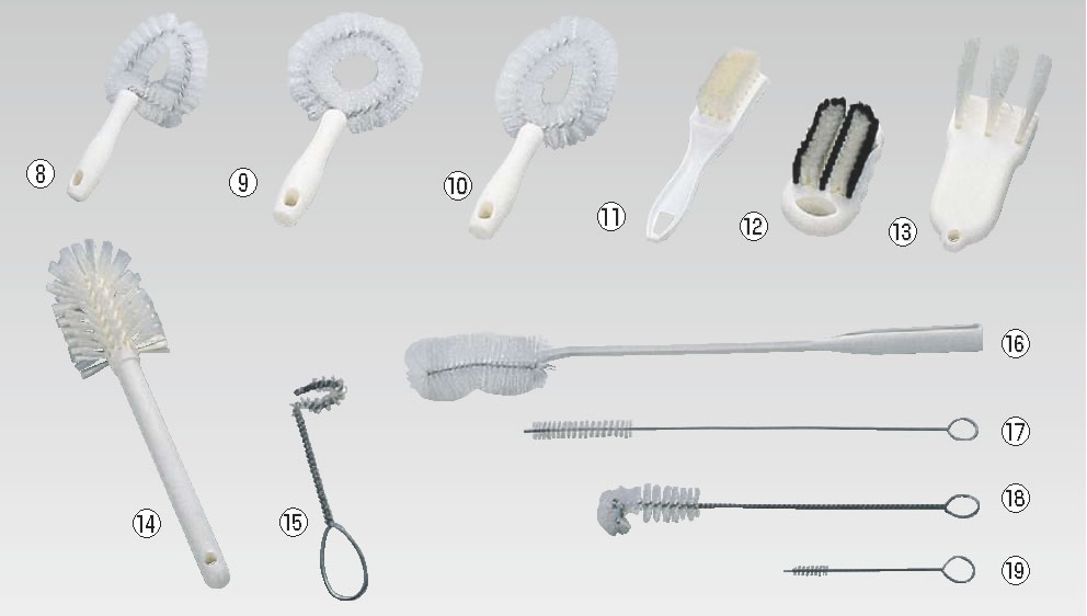 40411 マッシュルームブラシ 【清掃道具 掃除道具】【たわし】【ブラシ】【汚れ落とし】【業務用】