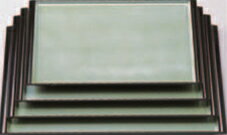 珠敷盆 グリーン雲流 尺5寸【お盆】【会席盆】【懐石盆】【和食盆】【敷膳】【御膳盆】【-8-87】