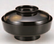 5寸天竜寺椀 黒五輪松【椀物】【煮物椀】【椀盛り】【菜盛り椀】【雑煮椀】【多用椀】【正月に】【食洗..