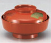 5寸天竜寺椀 朱三色扇面【椀物】【煮物椀】【椀盛り】【菜盛り椀】【雑煮椀】【多用椀】【正月に】【食..