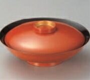 8寸平羽反煮物椀 朱つば金【椀物】【煮物椀】【椀盛り】【菜盛り椀】【雑煮椀】【多用椀】【正月に】【..