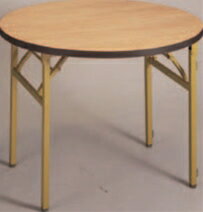 白木テーブル丸(ソフトエッジ)【代引き不可】【丸テーブル】【テーブル】【机】【丸机】【1-938-11】