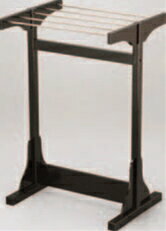 タオル掛け 5本用 黒【ホテルグッズ】【旅館用品】【客室用品】【H-35-62】