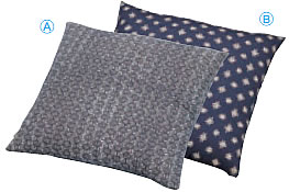 民芸座布団 麻小紋【座布団】【ざぶとん】【和室に】【旅館に】【料亭に】【クッション】【R-3-27】