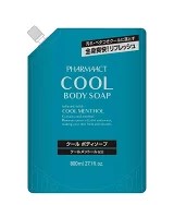 【新品】熊野油脂　ファーマアクト　クール　ボディソープ　詰替　800ml まとめ買い×12個セット