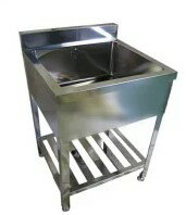 【送料無料】オリジナルブランド！ BOTTA(ボッタ) 1槽シンク 600*600*800 BS-660