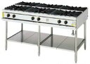 【送料無料】新品!コメットカトウ 8口ガステーブル XY両面タイプ W1800*D900*H850 XY-18908T(2)