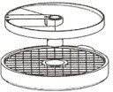 この商品のバリエーション ダイシンググリッド盤 8×8mm (2枚セット) ダイシンググリッド盤 10×10mm (2枚セット) ダイシンググリッド盤 14×14mm (2枚セット) ダイシンググリッド盤 20×20mm (2枚セット) ダイシンググリッド盤 25×25mm (2枚セット)ダイシンググリッド盤 14×14mm (2枚セット) 簡単な操作性と分解洗浄や高い安全性と処理能力を発揮しています。また通常のスライス、千切り、おろし作業の他、さいの目切りも瞬時に行えます。 商品情報 品名：ダイシンググリッド盤 14×14mm (2枚セット) 厨房商品全て承ります。お気軽にお問い合わせください。 メールはこちら