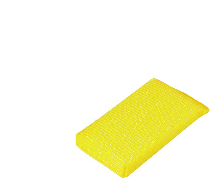 高耐久ネットスポンジ　No.9300薄手　(10個入)　イエロー