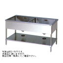 新品 マルゼン2槽シンク 両面式 BS2-157W (バックガードなし)幅1500x奥行750x高さ800(mm)流し台 シンク 厨房 シンク業務用 シンク ...
