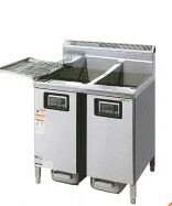 【送料無料】新品！タニコー 2槽ガスフライヤー （18L） TGFL-87DCW (旧 D-TGFL-C87W)