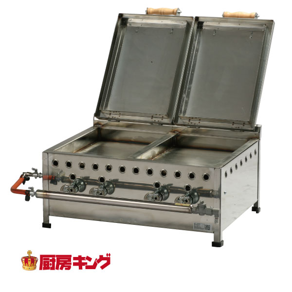 IKK 餃子焼き器 デラックス／ダブル GSW18【送料無料】