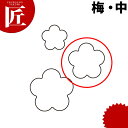 たかもりの生抜 抜き型 梅 中 #2【ctss】 野菜抜き型 業務用野菜抜き型 抜型 お弁当 お正月 業務用 梅 うめ ウメ 花