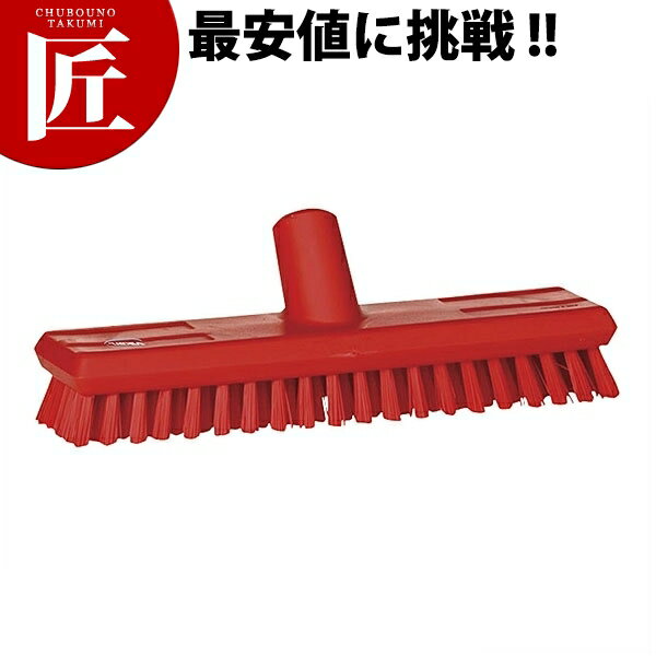 【業務用厨房機器のキッチンマーケット】ヴァイカン デッキブラシ #7041 R規格：[R] 外幅×奥行×高さ　毛長：275×95×H94mm　25mm材質：本体：ポリプロピレン　毛：ポリエステル[ASC:R=C/R=055/P=0006500][04-1032-1003]