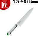 包丁 龍治 ステンカラー 牛刀 210mm 緑 RYS-14g【ctss】 包丁 洋包丁 牛刀 牛刀包丁 業務用牛刀包丁 業務用