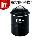 バーネットキャニスター 黒 TEA【ctaa】保存容器 キャニスター ストッカー 紅茶 業務用