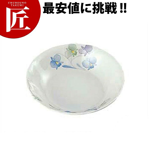 Metallic - すみれ ベリー皿 VO-204 【ctaas】 メラミン食器 給食用食器 食堂 幼稚園 保育園 学校 介護用 和食器 業務用メラミン食器 業務用プラスチック食器 割れない 軽い 軽量
