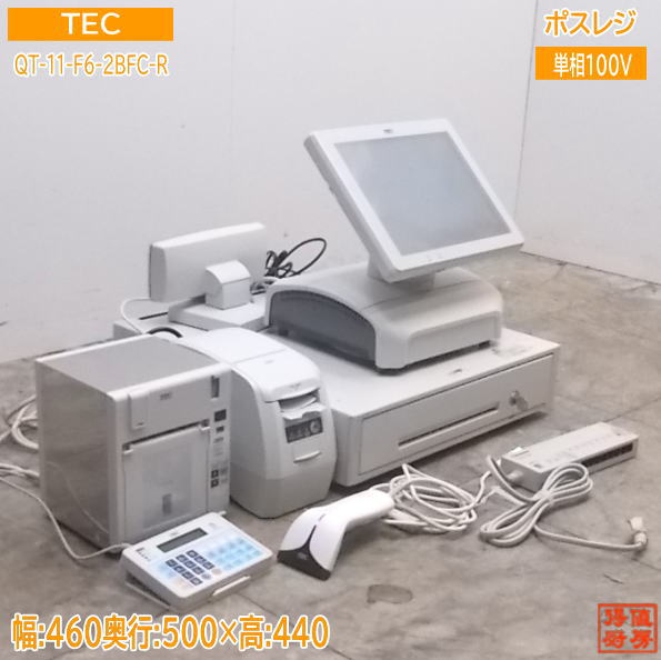 中古厨房 TEC ポスレジ QT-11-F6-2BFC-R /21E2855Z