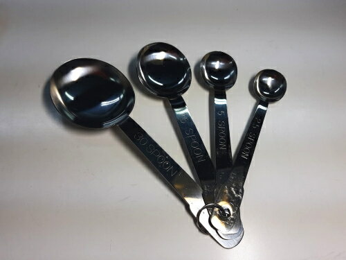 特価 送料無料クロパケ 計量スプーン 18-8 4本組【B級品 箱無 返品不可】