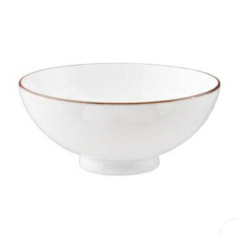 特価 送料無料 白山陶器 白磁千段 3.5寸飯碗 10.5cm