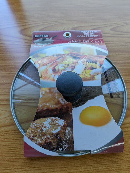 特価 送料無料 フライパンカバー 強化ガラス蓋 24cm用