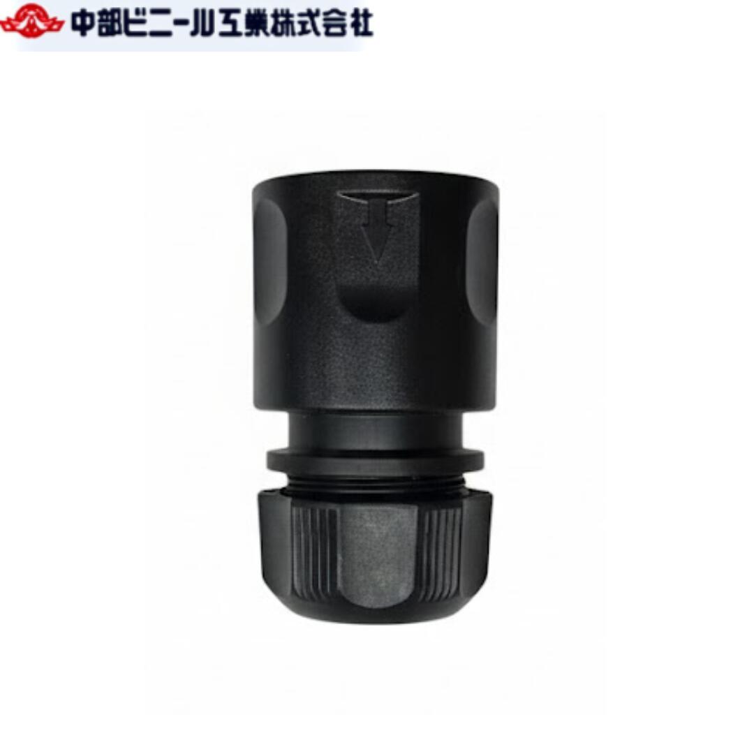 ホースコネクター コネクター ブラック ワンタッチ ジョイント 散水 ホース ニップル YM24011BK 接続 適合ホース 内径 12mm ～ 15mm 外径 20mm メスメス アタッチメント 延長 接続部品 蛇口ニップルからホースへワンタッチで接続可能。すでに蛇口ニップルがある場合はそのままお使い頂けます。 用途：散水用・灌水用・園芸用・農業用・ガーデニング用・プランター用 タイプ：ワンタッチコネクター 品番：YM24011BK 適合ホース：内径12mm～15mm・外径20mmまでのホースに適合 カラー：ブラック 蛇口ニップル・散水ホース接続用 特徴：散水、灌水、園芸、ガーデニングなどの用途にお使い頂けます。 蛇口ニップルやホースジョイントニップルからホースの接続や延長にワンタッチで行うことができおススメです。 散水をより楽に便利にします。 【注意】 蛇口ニップルをお持ちでない場合は別途購入が必要です。 【お願い】 リニューアルに伴いパッケージ・内容等予告なく変更する場合がございます。 また、ご利用のモニターの発色の具合によって実際のものと色が異なる場合がございます。 予めご了承ください。 2