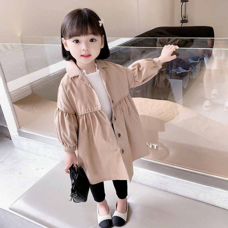 コート 女の子 トレンチコート フォーマル キッズ コート スプリング 薄手コート ...