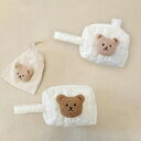 マザーズバッグ ポーチ 化粧ポーチ ミニ マザーズ ポーチ ハンドバッグ 赤ちゃん 収納 くま キルト セカンドバッグ 綿 コットン ギフト 男の子 女の子 か...