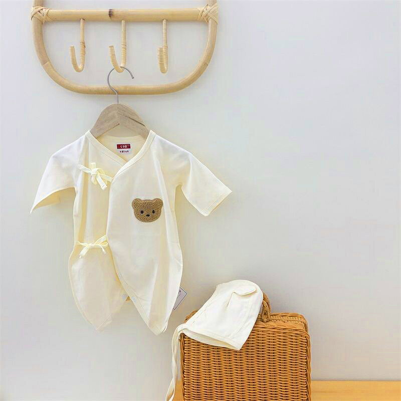 コンビ肌着 ベビー クマ 綿 赤ちゃん毛布 お昼寝 保温 かわいい ひざ掛け オールシーズン 布団 軽い 軽量 男の子 女の子 ベビー 赤ちゃん 母の日 プレゼント 出産祝い　chuzakka0148 chuchubebe 2
