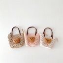 バッグ キッズ クマ バッグ 2WAY クロスバッグ キルトバッグ ポーチ ハンドバッグ キッズ 収納 おもちゃ入れ くま キルト プレゼント かわいい 人気 ...