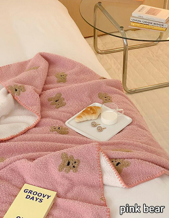 毛布 ブランケット ベビー毛布 両面 シンプル 厚手 暖かい 毛布 お昼寝 保温 かわいい ひざ掛け オールシーズン 布団 軽い 軽量 男の子 女の子 ベビー 赤ちゃん 母の日 プレゼント 出産祝い chuchubebe chuzakka0265 3