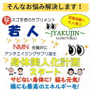 銀座まるかん NMN 若人 サプリ レスベラトロール 赤ワイン 馬プラセンタ PQQ ノビレチン タモギダエキス 乳酸菌H61 株 サーチュイン遺伝子 ミトコンドリア じゃくじん わかじん サプリメント 鶴岡龍神店 3