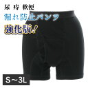 尿モレ安心 前開きトランクス S～3L (メンズ パンツ 失禁) (介護肌着)【取寄せ】