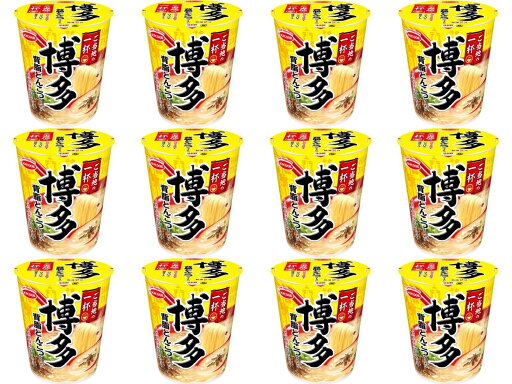 【送料無料】【12個セット】エースコック ご当地の一杯 博多 背脂とんこつラーメン 65g 4901071406837 【送料無料】【12個セット】エースコック ご当地の一杯 博多 背脂とんこつラーメン 65g 4901071406837