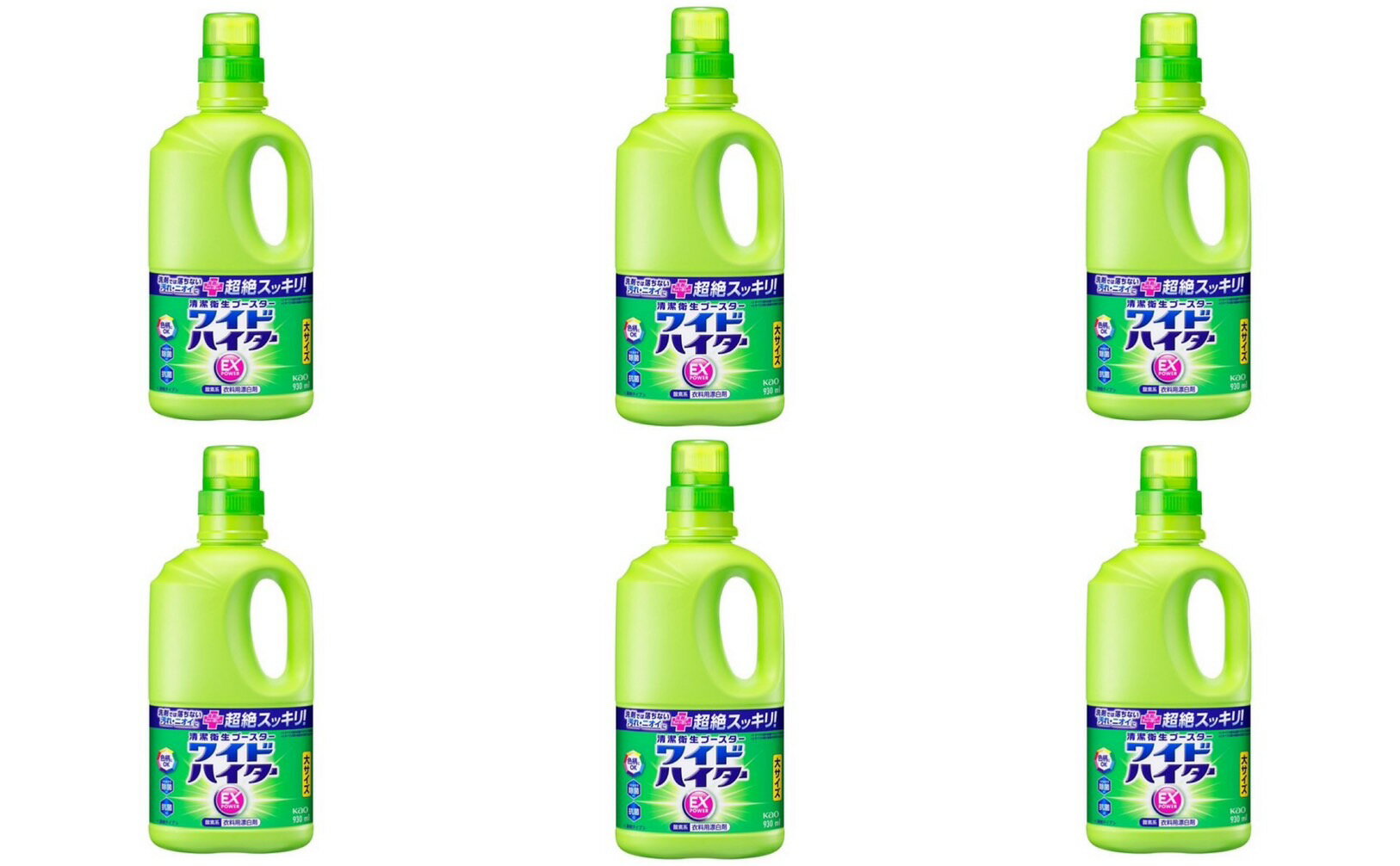 【6個セット】ワイドハイター EXパワー 大 本体 930ml 4901301419972