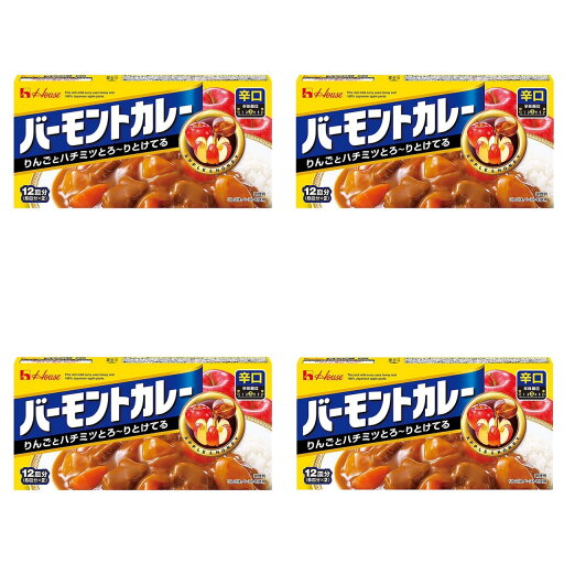 【4個セット】ハウス バーモントカレー 辛口(230g) 4902402853863 カレールー ハウス食品 HOUSE食品 カリー 【4個セット】ハウス バーモントカレー 辛口(230g) 4902402853863 カレールー ハウス食品 HOUSE食品 カリー