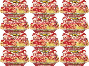 【送料無料】【12個セット】明星食品 明星　一平ちゃん夜店の焼そば　ショートケーキ味　4902881458061