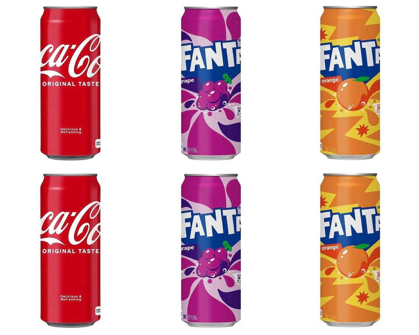 【送料無料】【500ml×6本】コカコーラ4902102014281 ファンタグレープ4902102035378 ファンタオレンジ4902102035415 炭酸飲料 ドリンク 詰め合わせ 詰合せ ポイント消化 福袋 Coca-Cola
